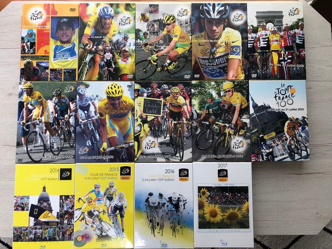 ツール・ド・フランス DVD&Blu-rayセット 2003-2017