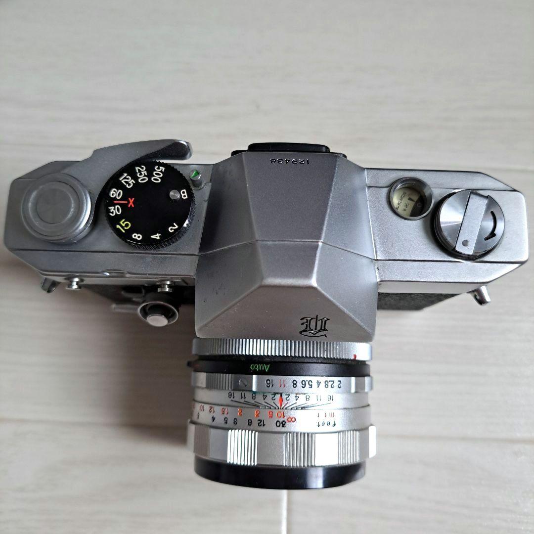 ペトリ　PETRI 　35mmフィルム一眼レフ　カメラ　ケース付き　ジャンク品