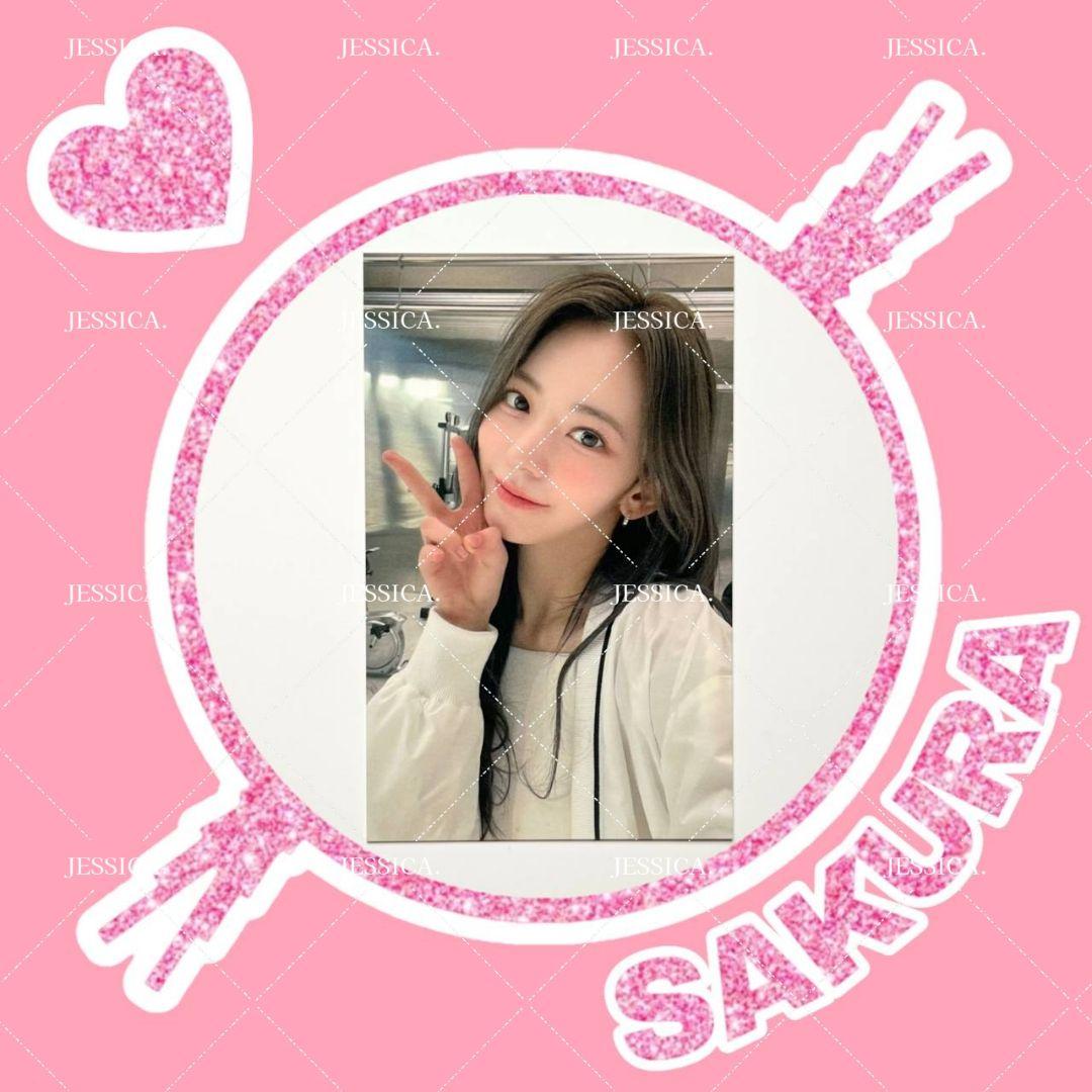 LE SSERAFIM FEARLESS 抽選ラキドロ トレカ サクラ