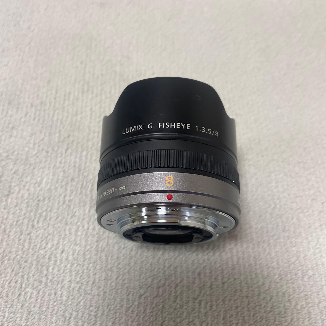 LUMIX G FISHEYE 8mm/F3.5 H-F008 魚眼レンズ