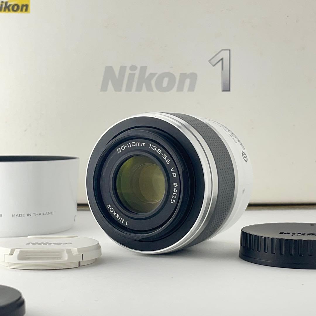 【動作・返品保証】Nikon1 Nikkor 30-110mm ホワイト