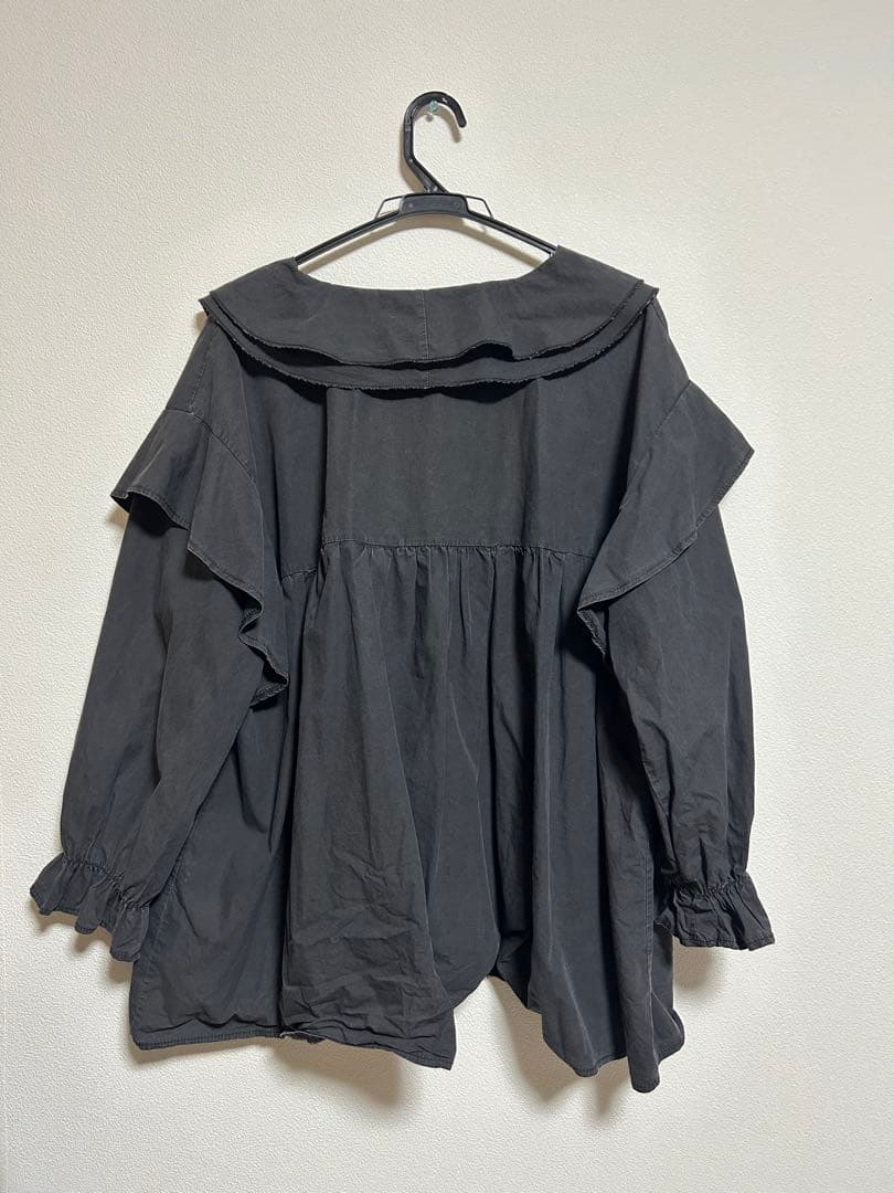 tricot COMME des GARÇONS M 黒シャツ