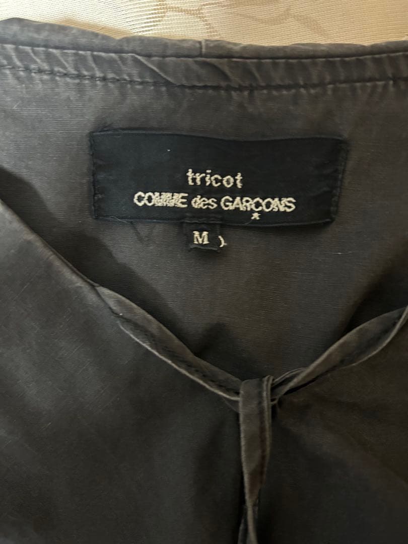 tricot COMME des GARÇONS M 黒シャツ
