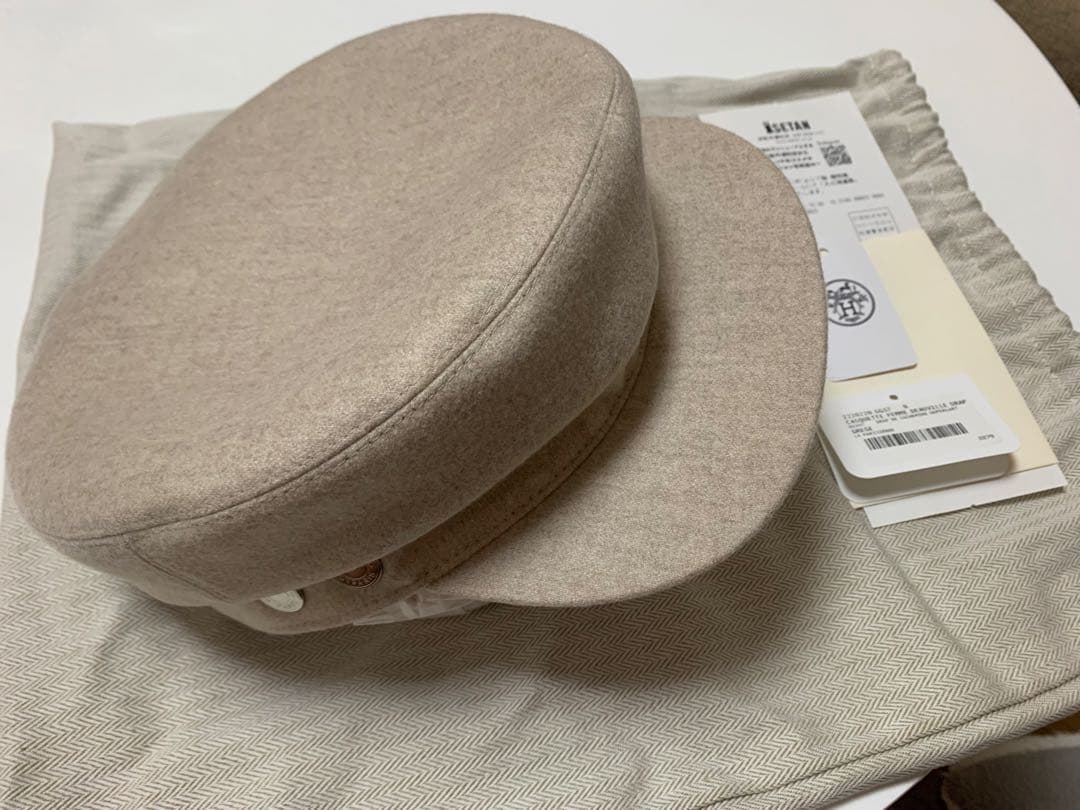 HERMES エルメス Deauville キャスケット 57