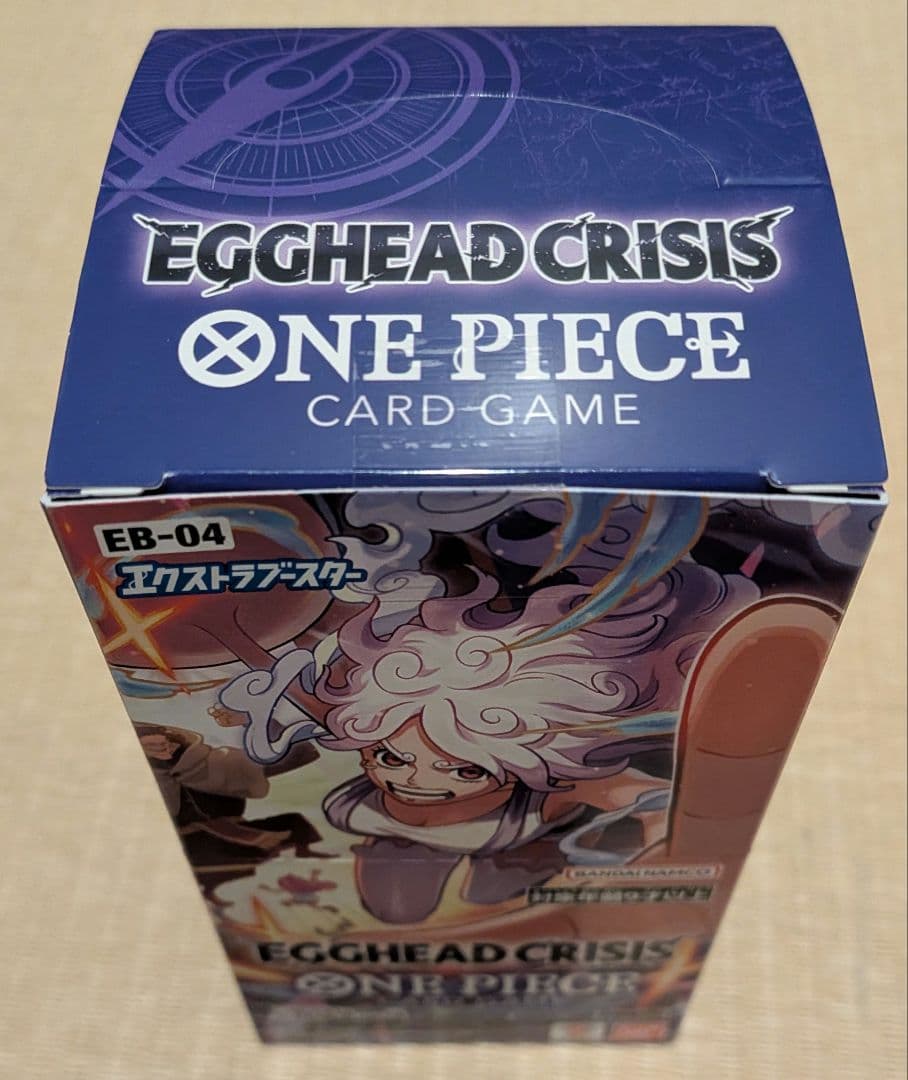 【未開封テープ付】ワンピースカードゲーム EGGHEAD CRISIS 1box