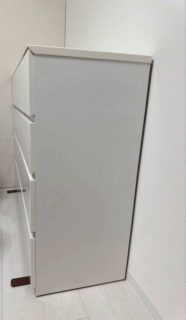 プ*数様 【8/8〜先着順！】　ニトリローチェスト　ホワイト　※送料手数料込み