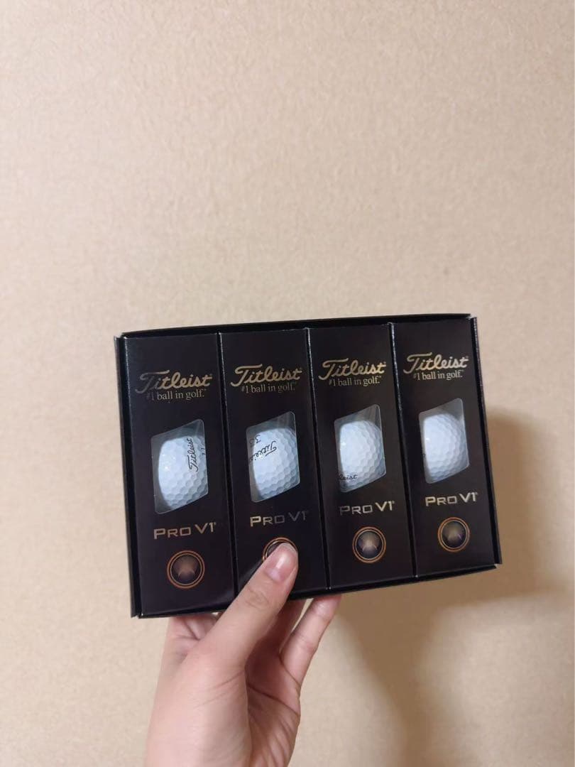 Titleist PRO V1 エローゴルフボール 12個入り 2箱