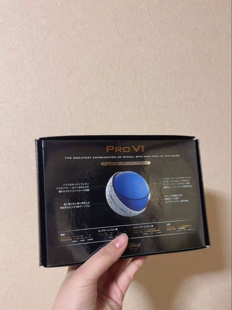 Titleist PRO V1 エローゴルフボール 12個入り 2箱