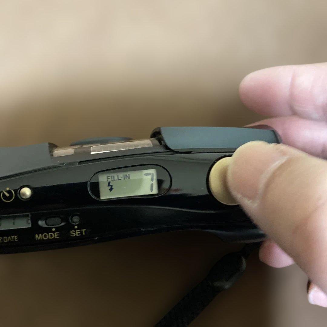 動作品ですがOLYMPUS μ[mju:] ミューPANORAMA ジャンクにて