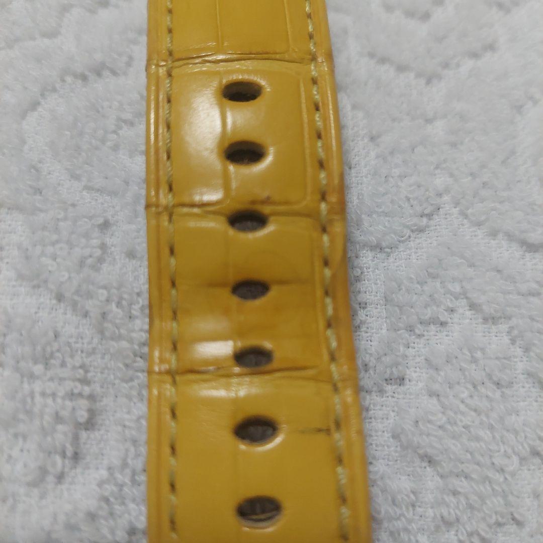 PANERAI レザーベルト イエロー 24mm/22mm