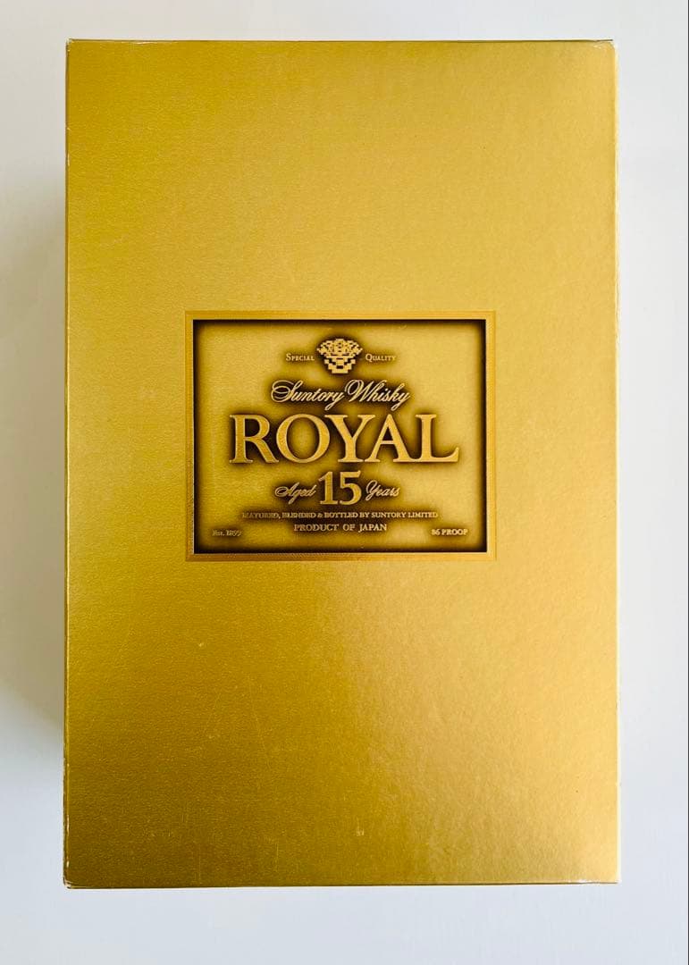 サントリーウイスキー　　 ロイヤル 15年 ゴールドラベル