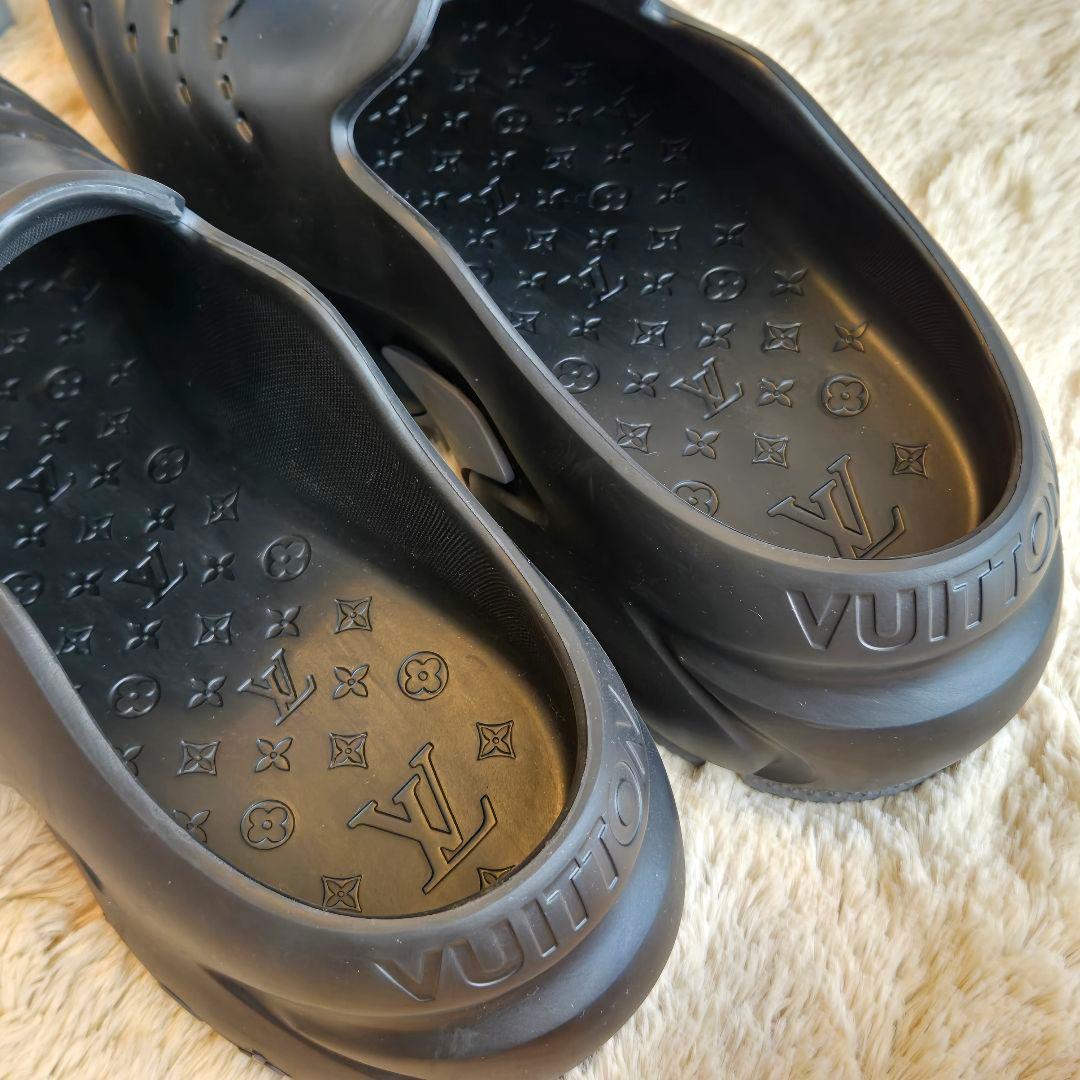 ルイ・ヴィトン ブラック クロッグ サンダル