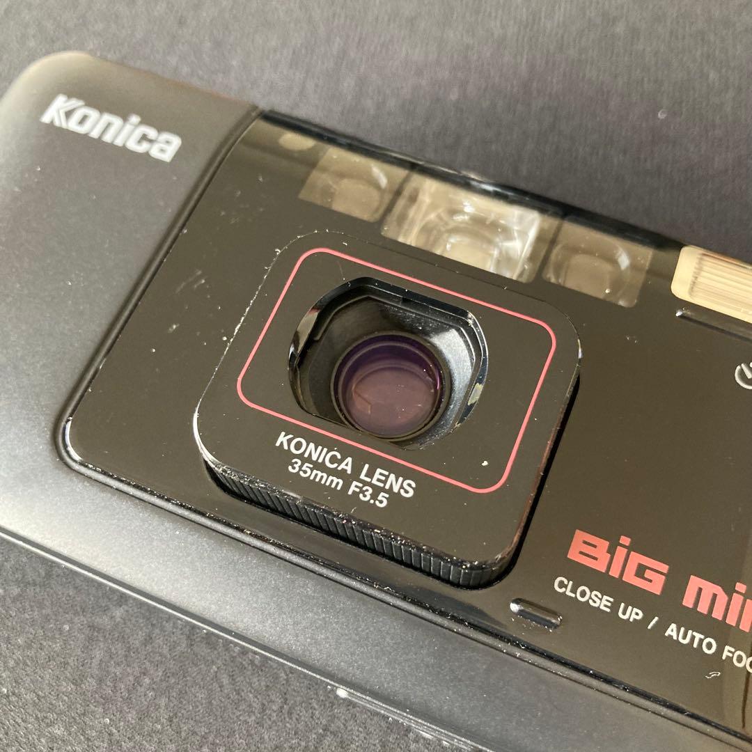 【美品】Konica big mini A4 ビッグミニ フィルムカメラ