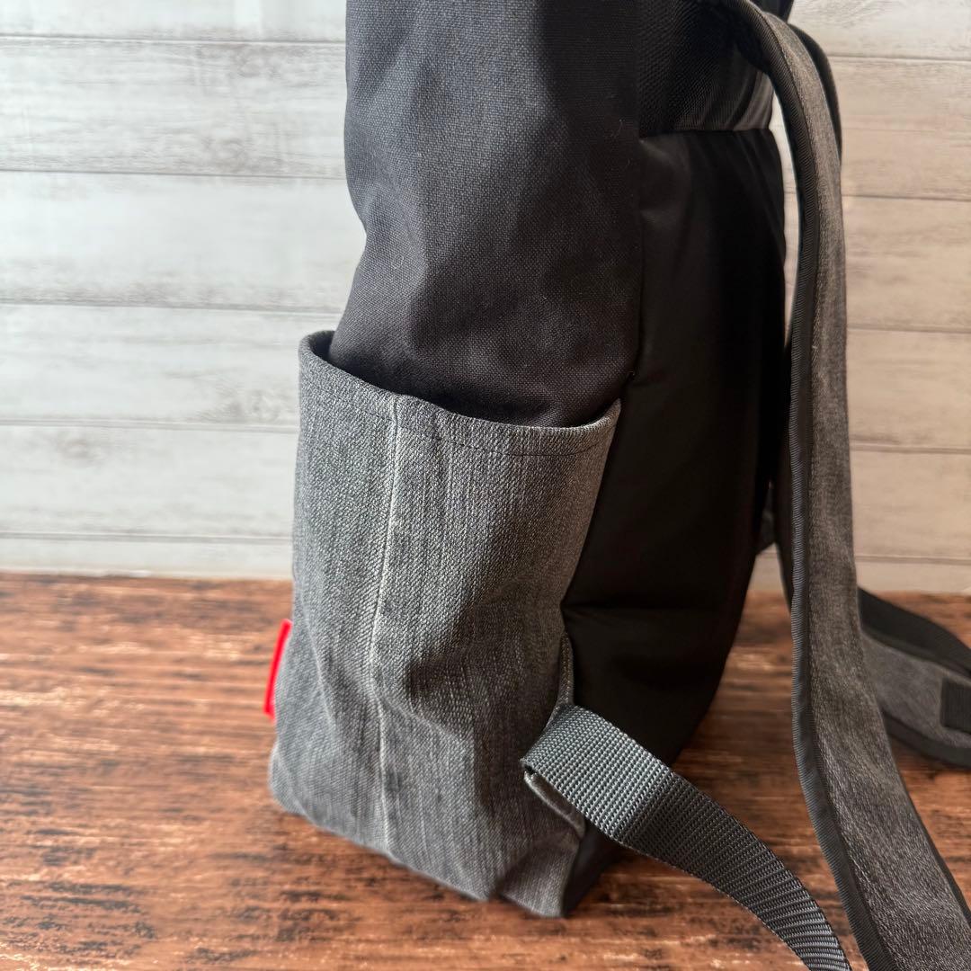 ☆デニムリメイク　帆布とデニムのトートリュック☆