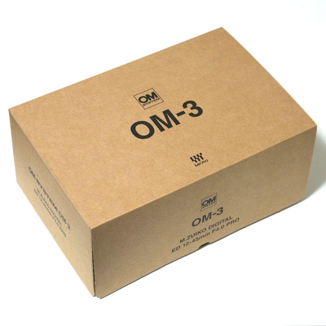 【未使用新品】OMシステム OM-3ボディ 26年1月購入