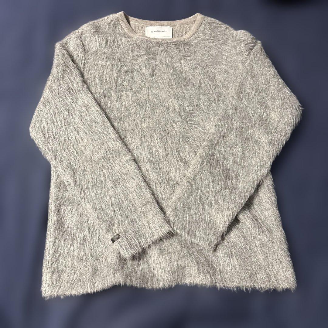 THE INOUEBROTHERSアルパカシャギーニットグレー オーラリーコモリ