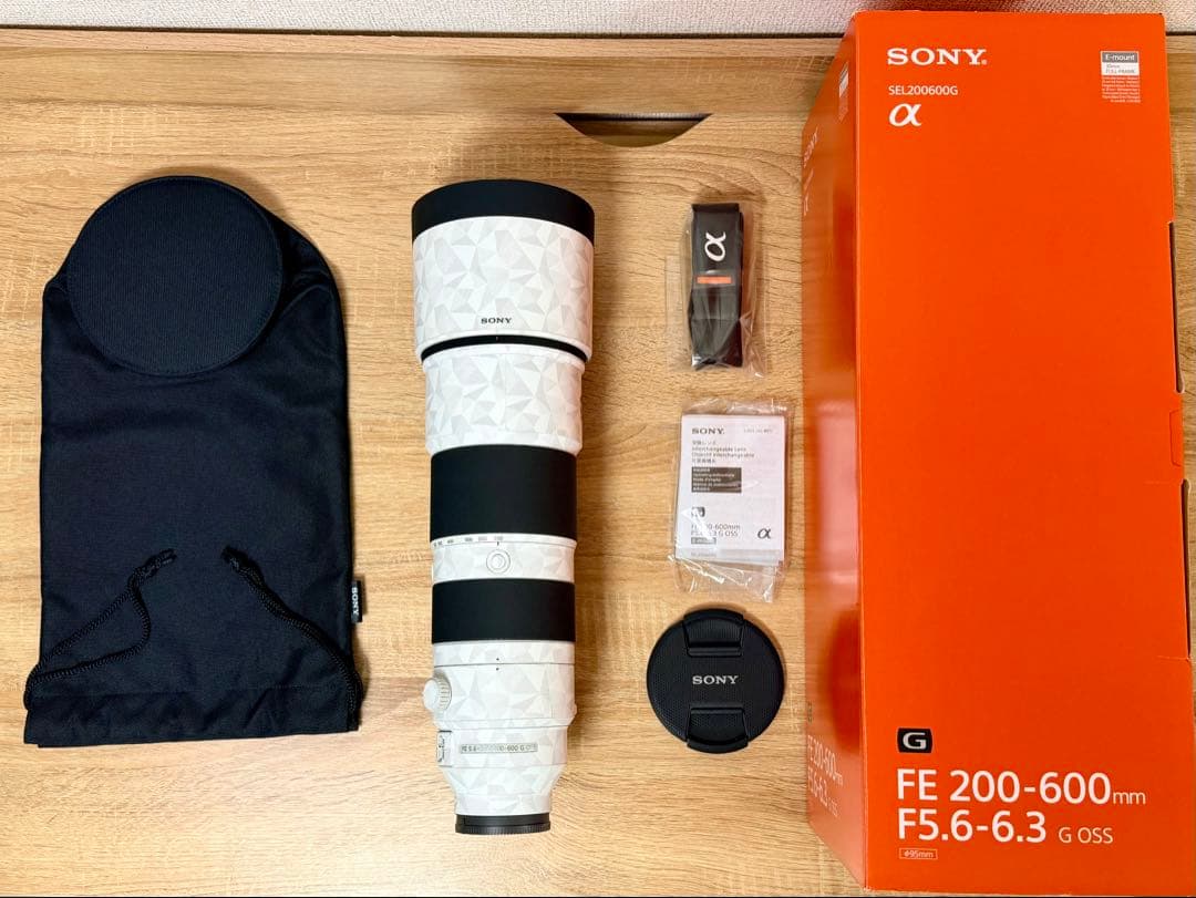 SONY FE 200-600mm F5.6-6.3G OSS 望遠ズームレンズ