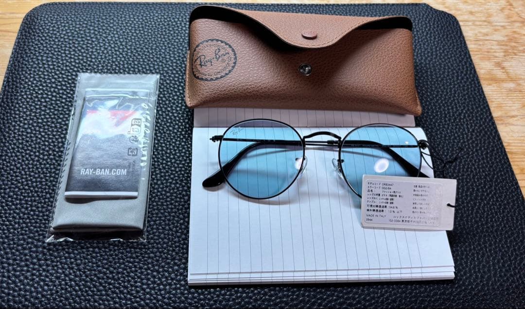 ray-ban レイバン　ラウンドメタル　50mm rb3447 002/64