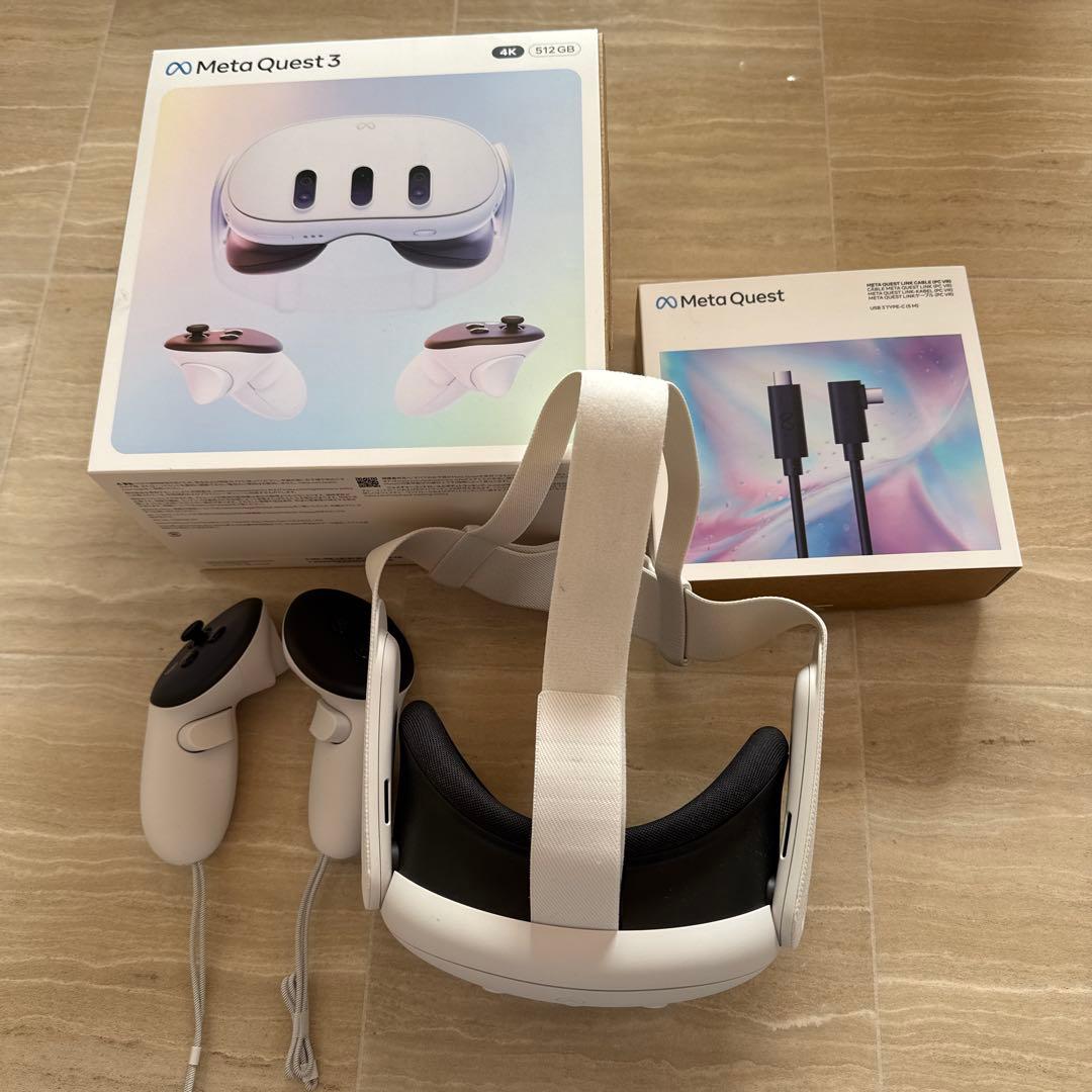  Quest 3 VRヘッドセット　512GB