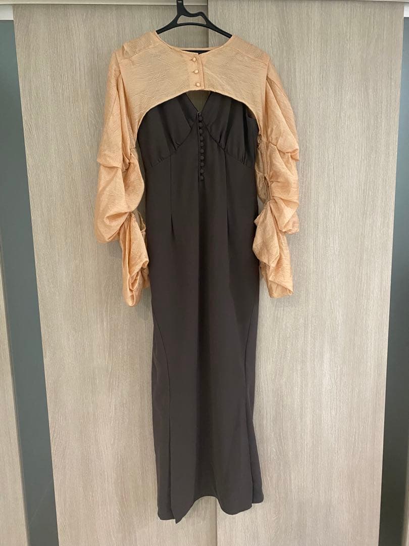 knuth marf バルーンボレロワンピース　M