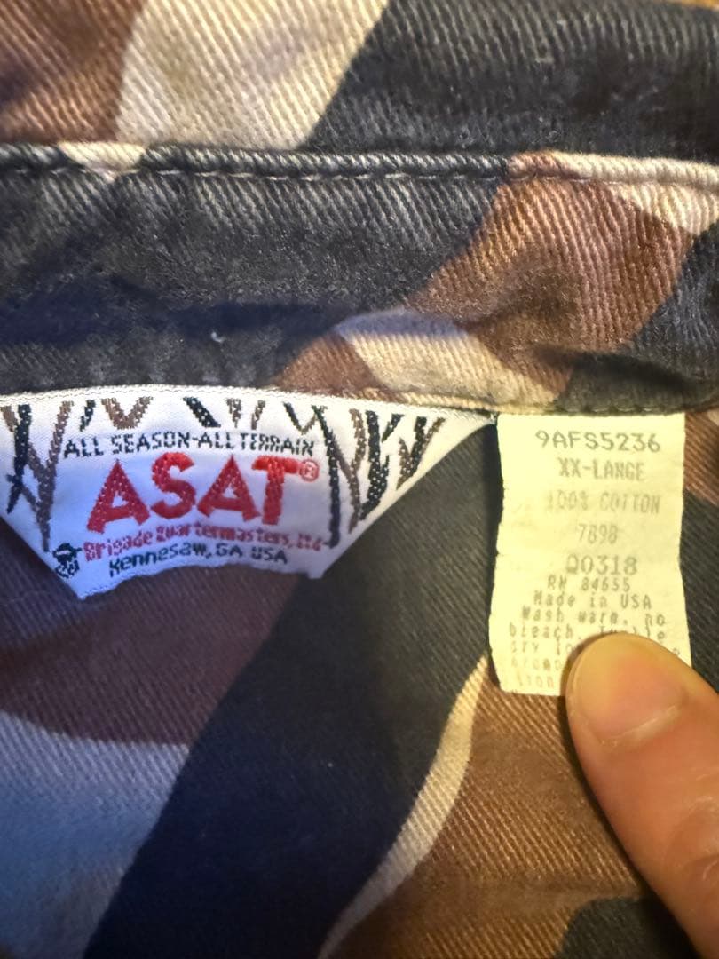ASAT トライバルカモ　2XL xxl supreme