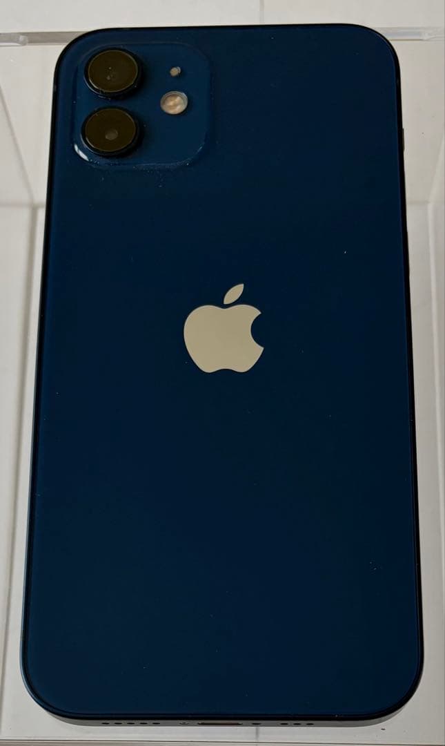 【最大容量87％‼】iPhone 12 256GB ブルー SIMフリー(^^♪