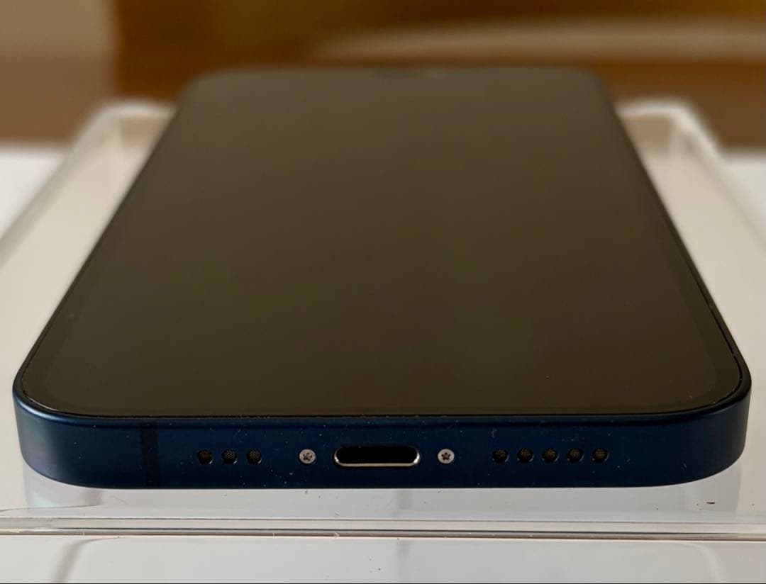 【最大容量87％‼】iPhone 12 256GB ブルー SIMフリー(^^♪