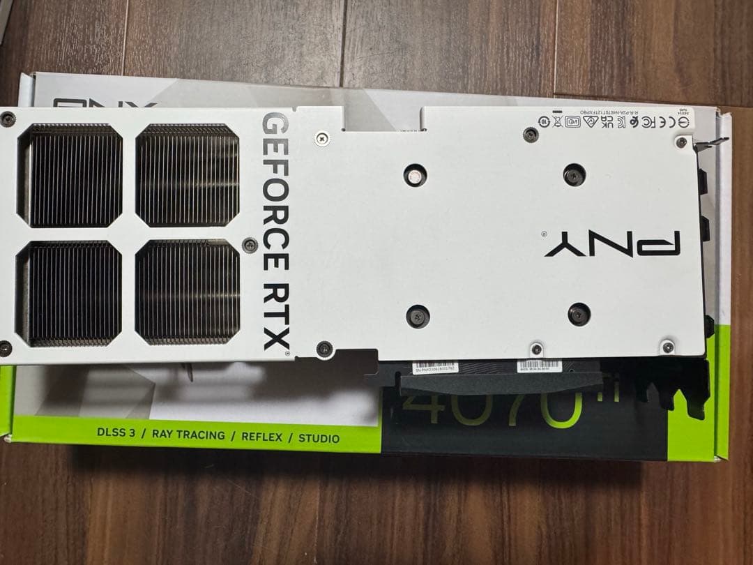 グラフィックボード・グラボ・ビデオカード PNY GeForce RTX 4070 Ti