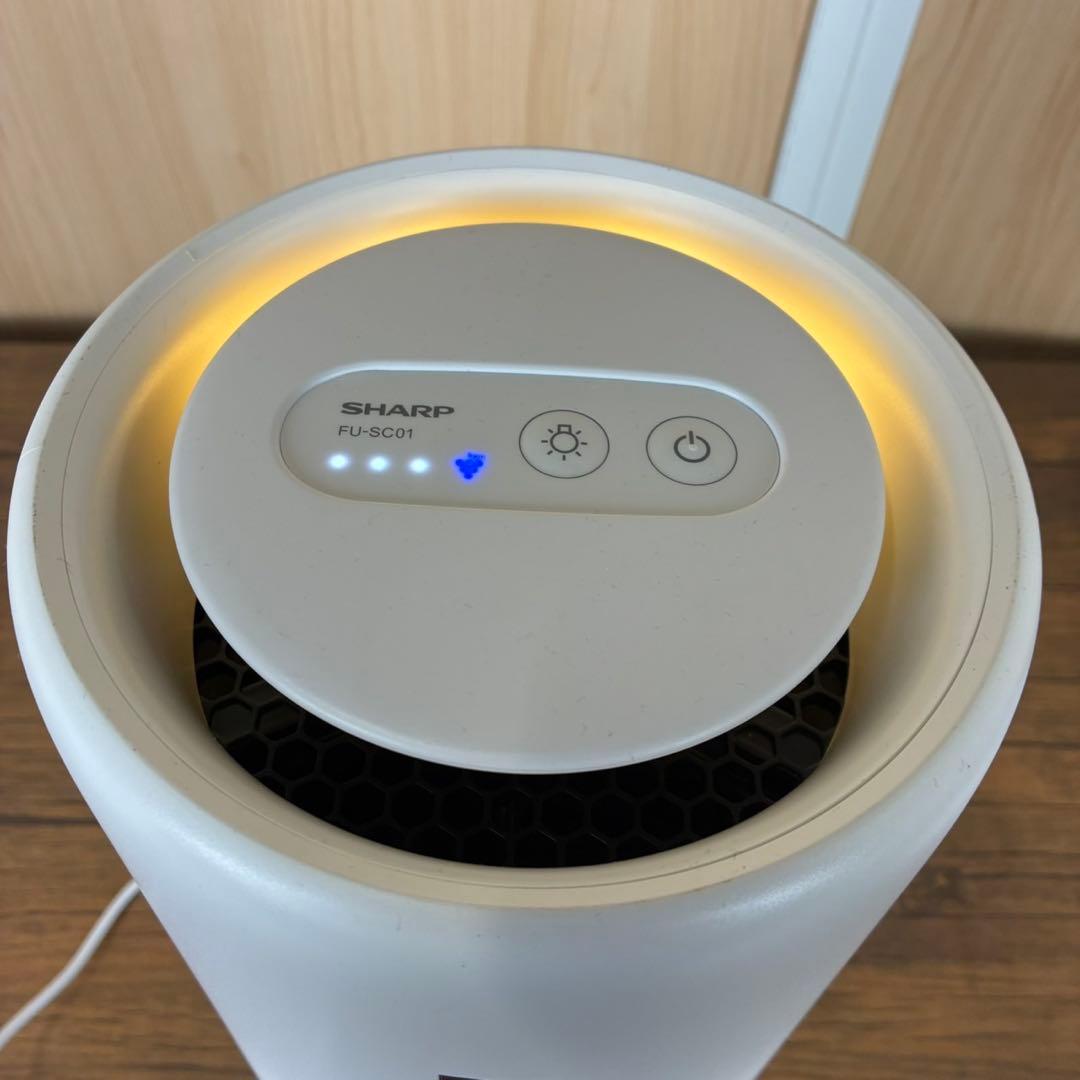 【匿名発送】SHARP シャープ　FU-SC01-W 空気清浄機　2025年製