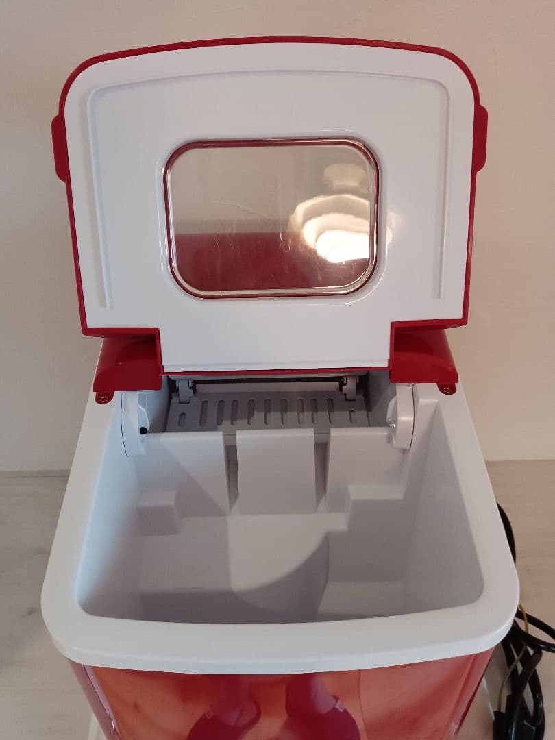 ベルソス 高速製氷機 VS-ICE07 家庭用 レッド