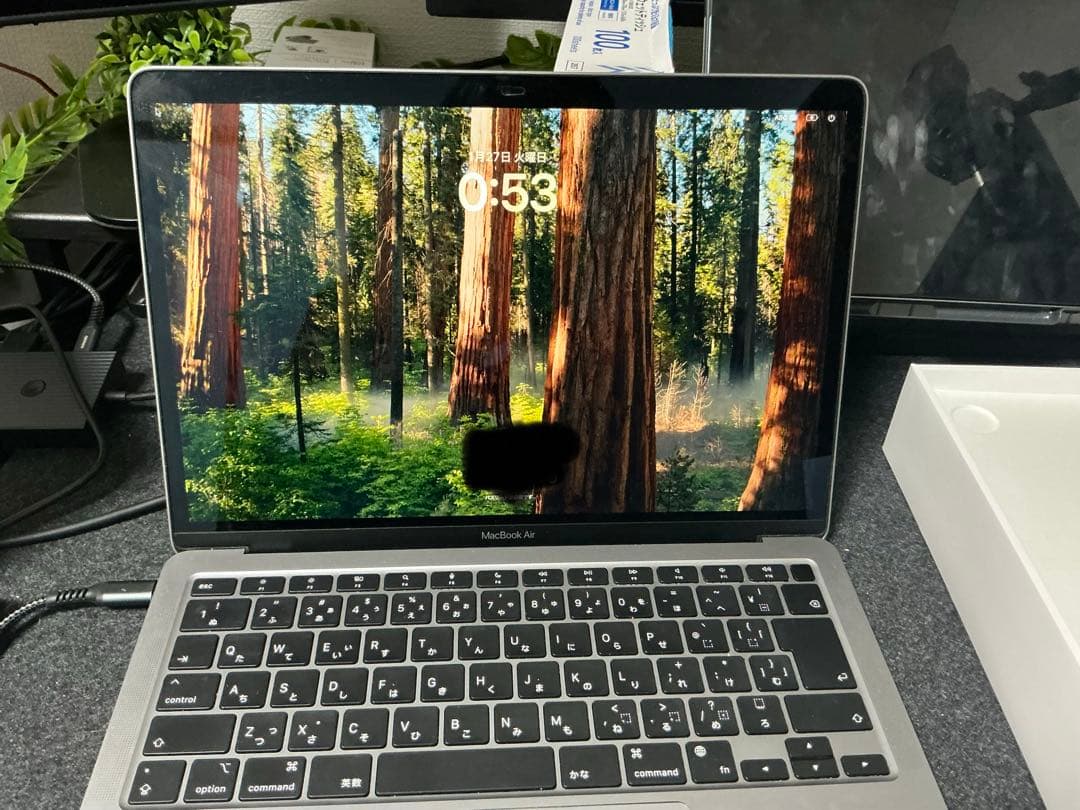 MacBook Air M1 16GB 512GB バッテリー97%