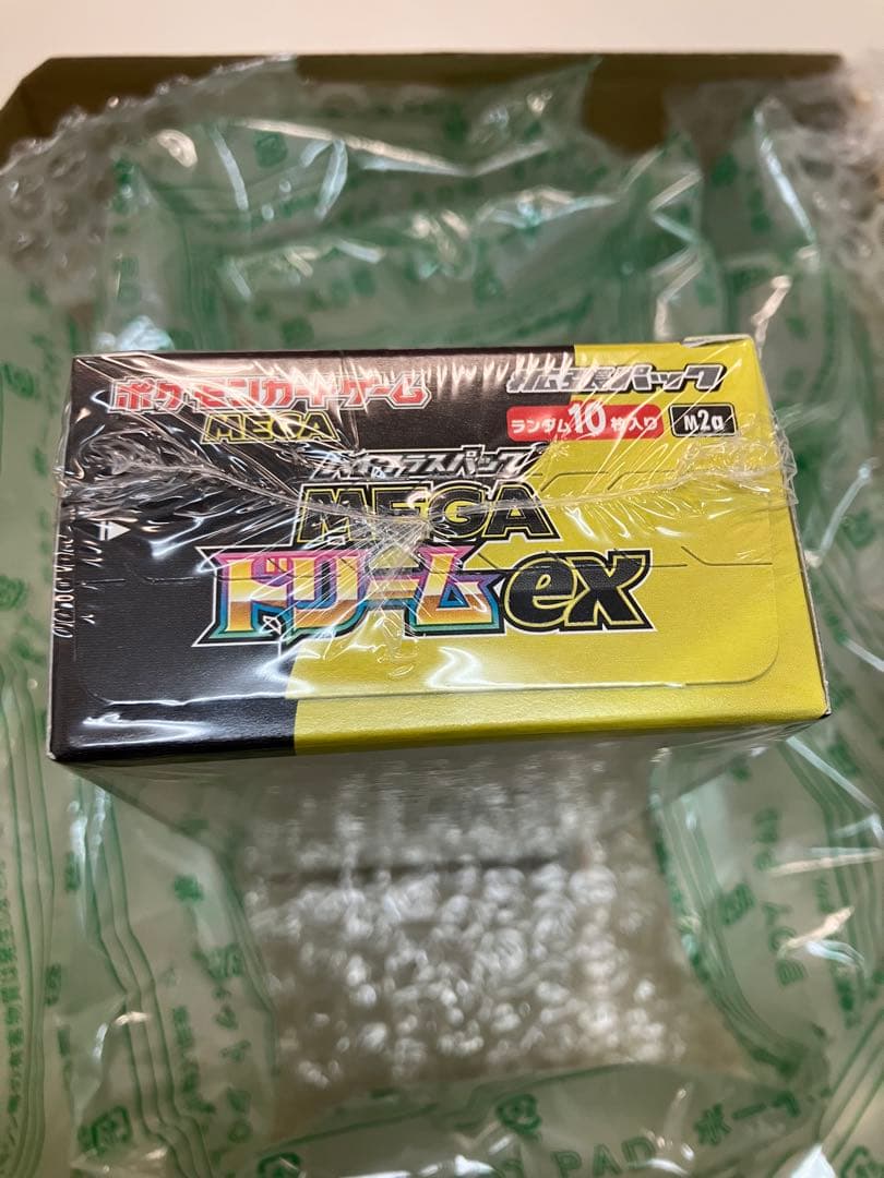 ポケモンカードゲーム MEGAドリームex BOX シュリンク付き　新品.未開封