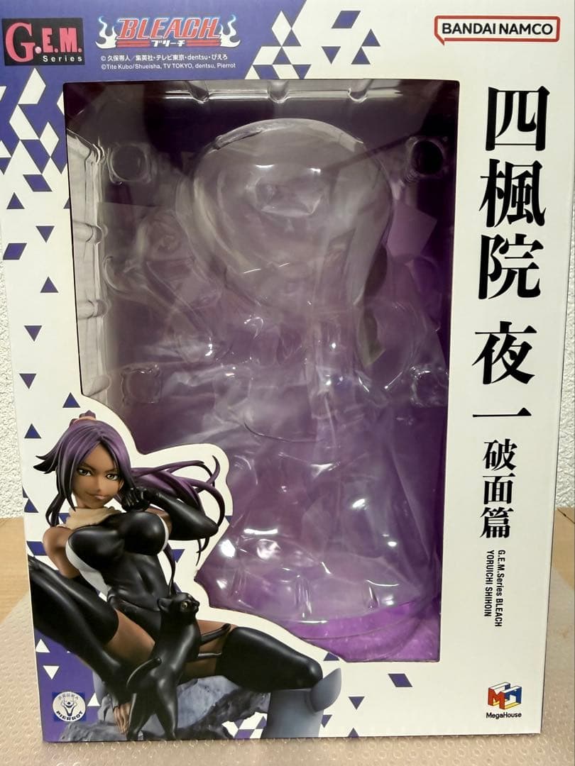【開封品】G.E.M.シリーズ BLEACH 四楓院夜一 破面篇 フィギュア