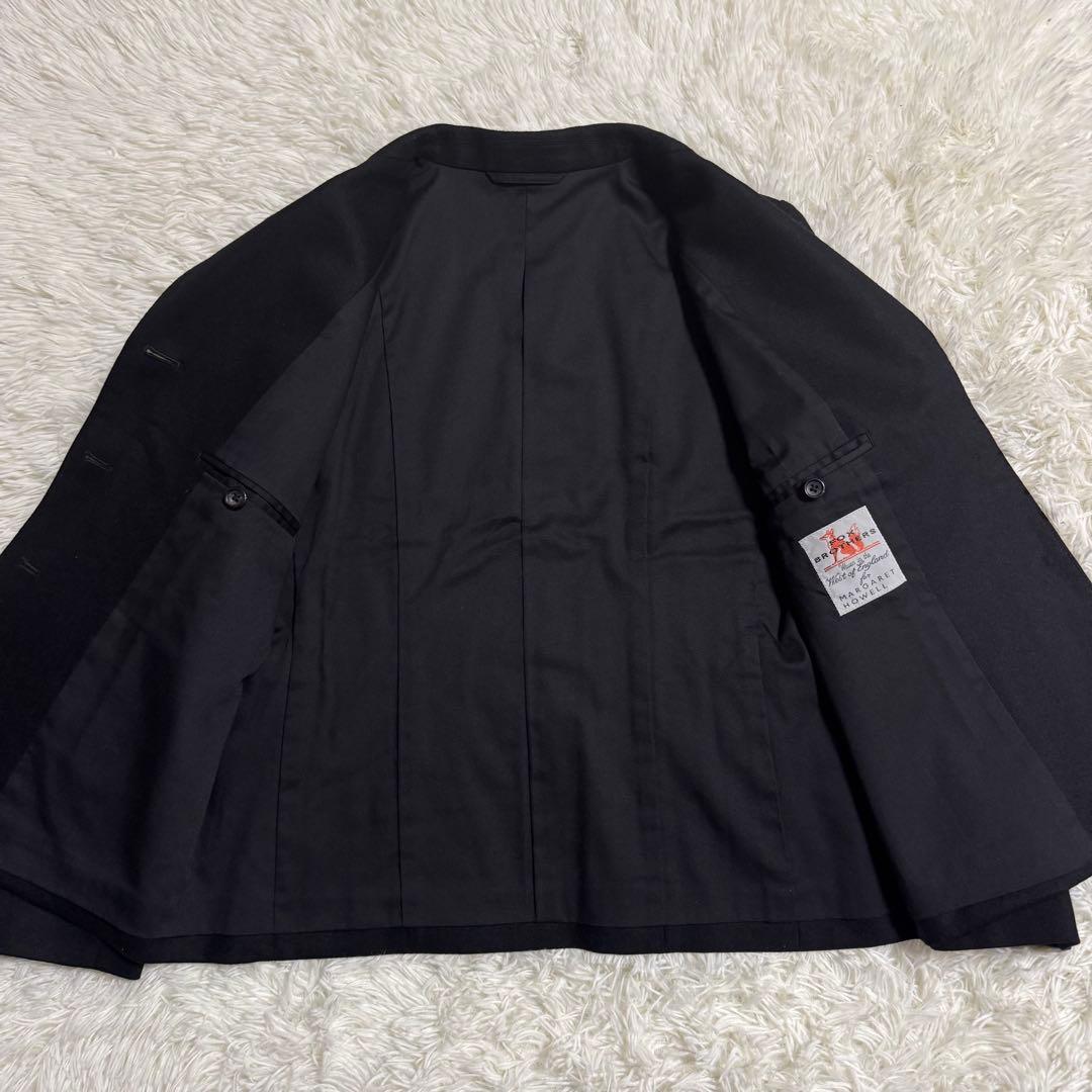 マーガレットハウエル フォックスブラザーズ テーラードジャケット Lサイズ