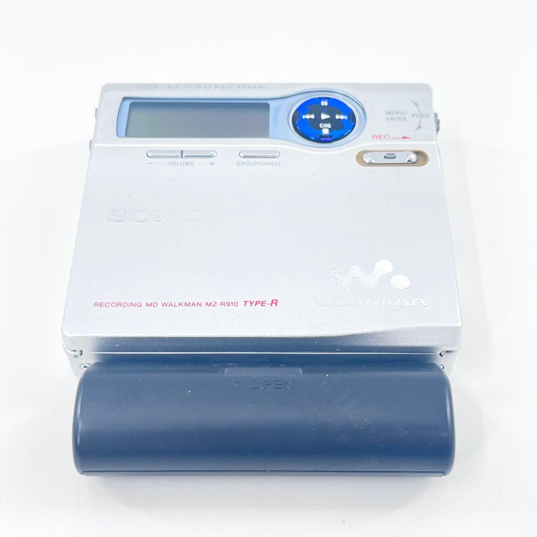 美品 SONY ソニー MDウォークマン MZ-R910 再録OK