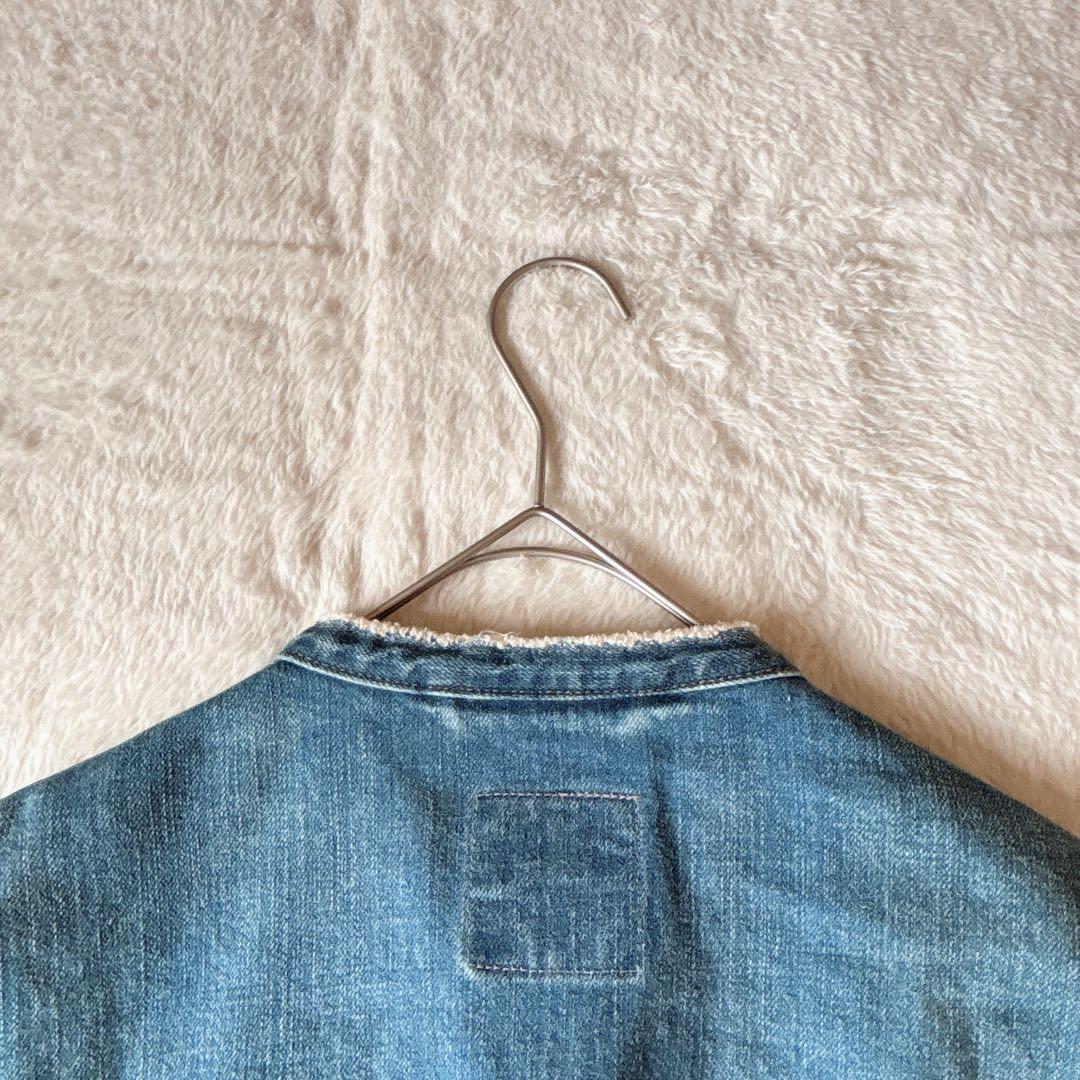 スピック&スパン 5 1/22 ND-LINE CROP DENIM ジャケット