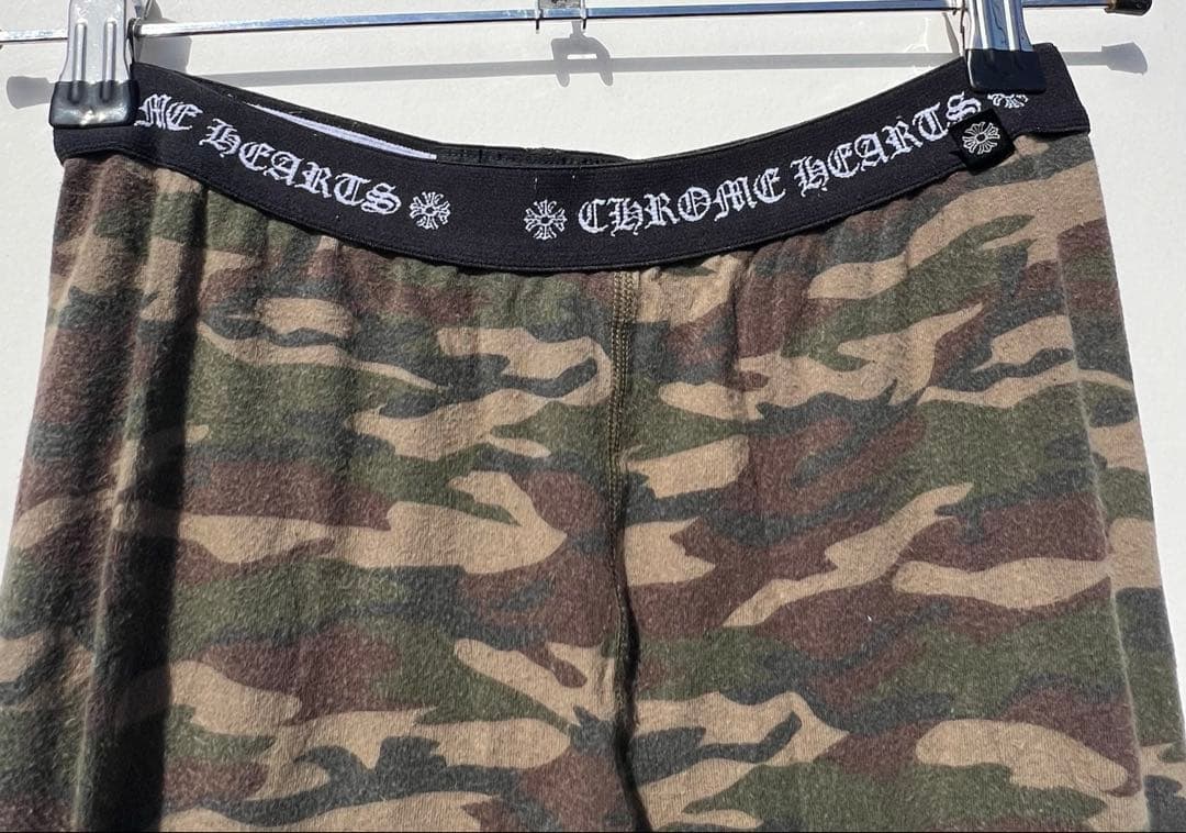 CHROME HEARTS レギンス　クロムハーツ　M 正規店　タイツ　ロゴ
