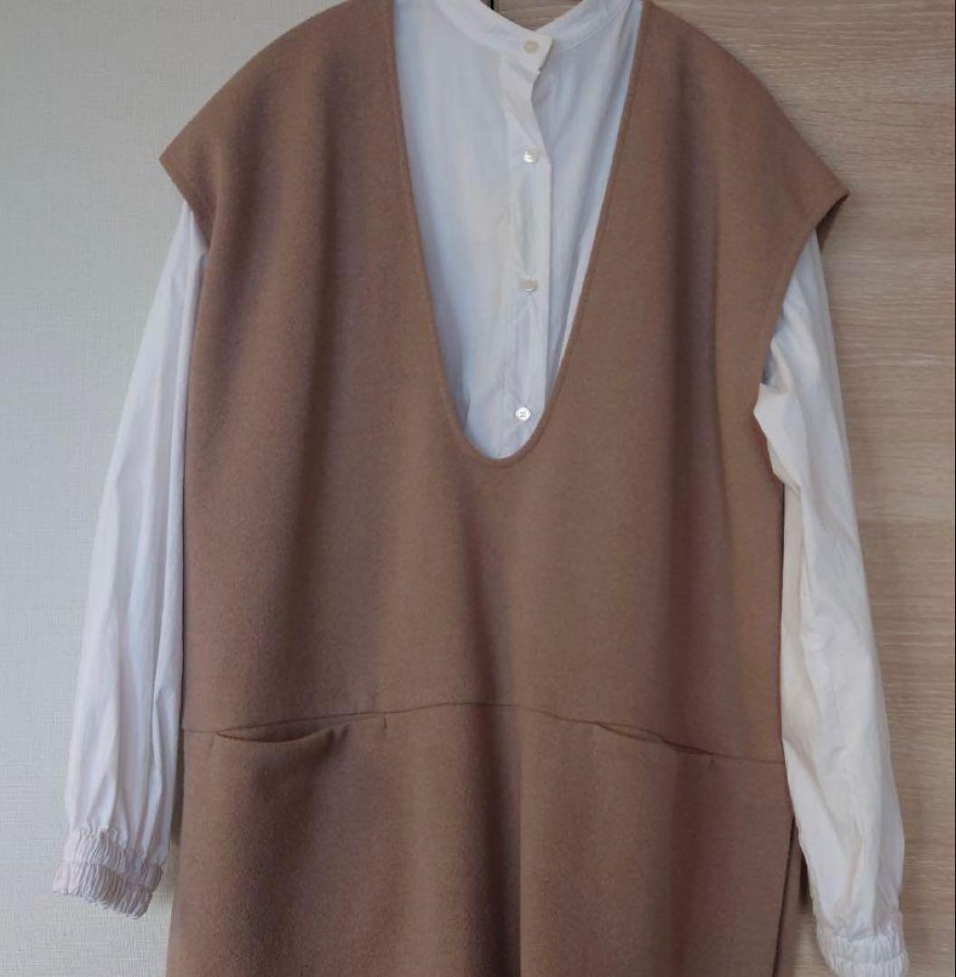 ビアズリー ブークレダンボールプルオーバーベスト2枚セット