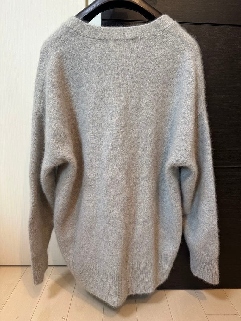 BEARDSLEY FOXウールカーディガン