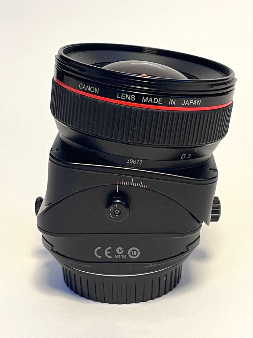 CANON TS-E 24mm f3.5 L キヤノン フード付　シフトレンズ