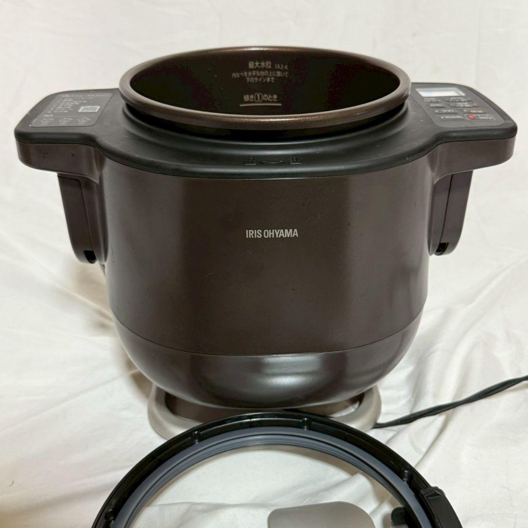 【美品】アイリスオーヤマ シェフドラム　KDAC-IA2-T ダイヤモンドコート
