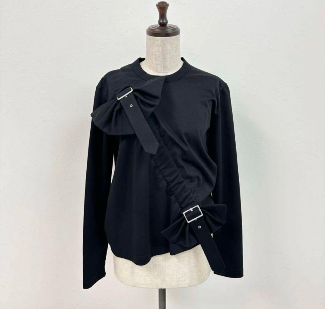 23aw 新品 ノワール ケイニノミヤ ギャルソン リボン カットソー can