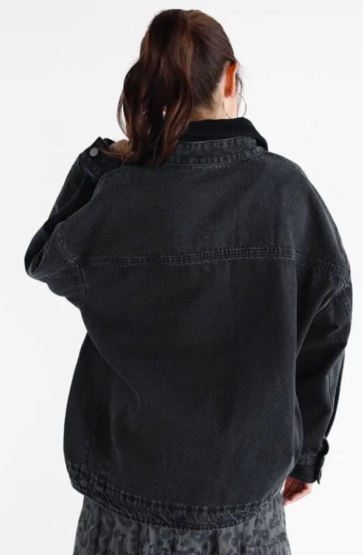 匿名送料込　新品★ヤマダヤ　ヴァン　vin コーデュロイ切替デニムジャケット