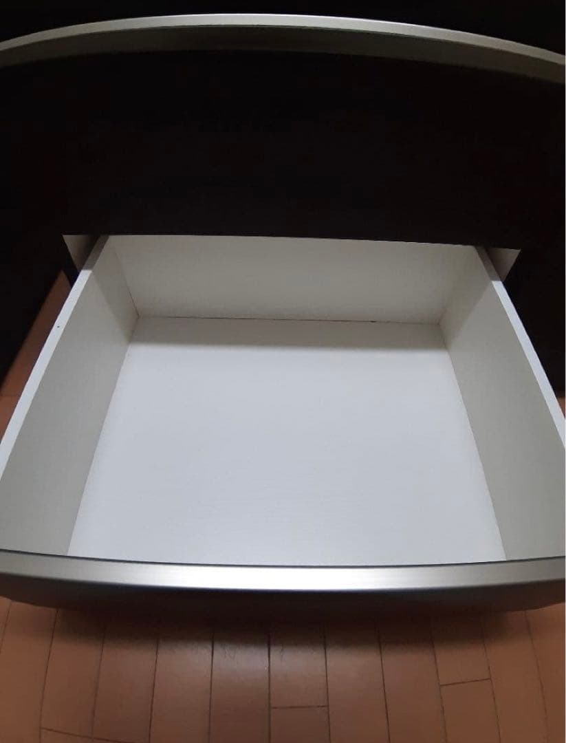 ニトリ　キッチンボード　食器棚　100㎝　ブラウン