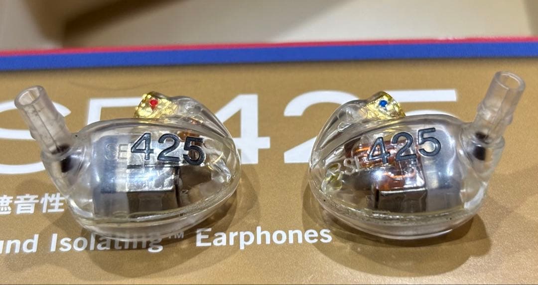 SHURE SE425 有線イヤフォン