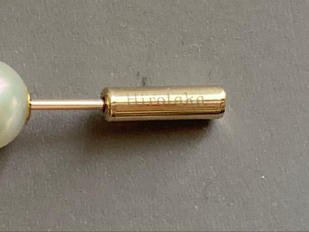 hirotaka ヒロタカ　Mini Spear Pearl パール ピアス