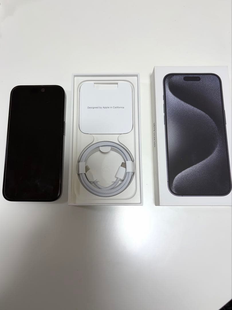 iPhone 15 pro 256GB ブラック SIMフリー