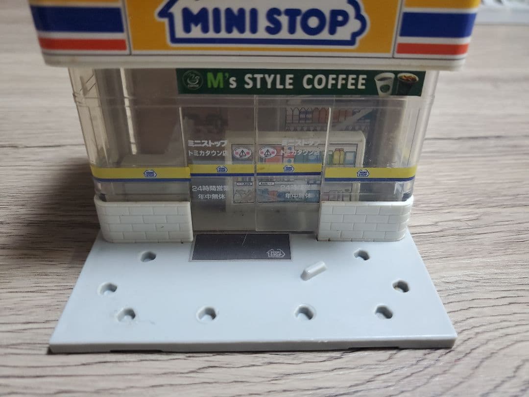 トミカタウン　郵便局　ローソン　ピザーラ　ミニストップ　TIMES　ジャンク品