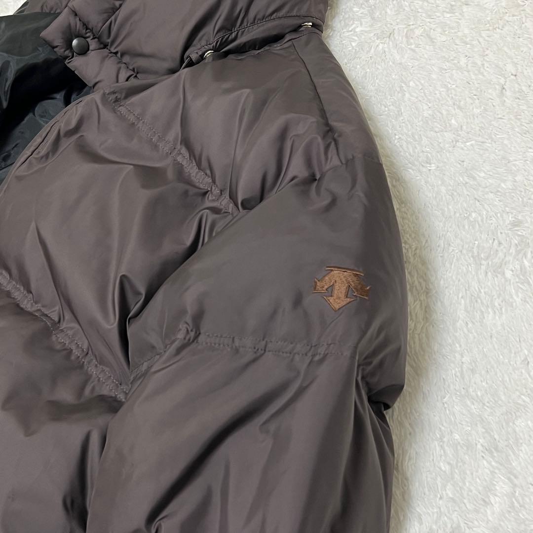 デサント　スーパーロングダウンコート　フード付き ベンチコート　防寒