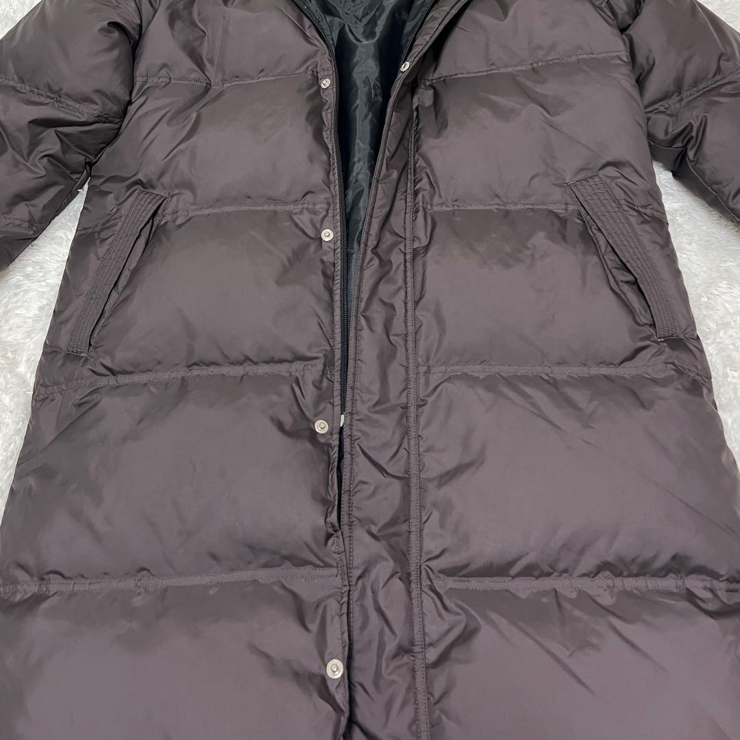 デサント　スーパーロングダウンコート　フード付き ベンチコート　防寒